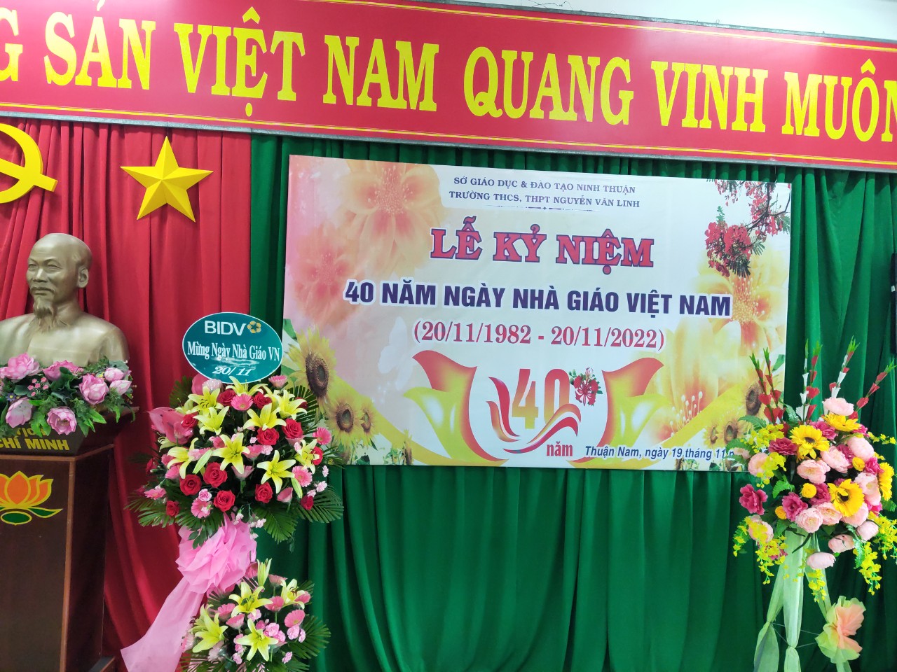 Lễ kỷ niệm 40 năm Ngày Nhà giáo Việt Nam (20/11/1982-20/11/2022)