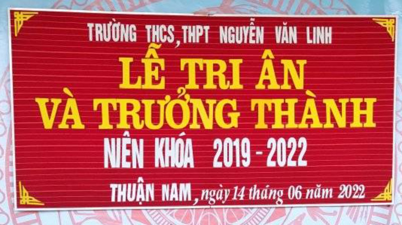 Lễ Tri ân và Trưởng thành học sinh niên khóa 2019-2022