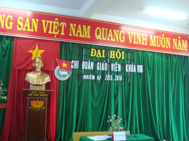 Đại hội Chi đoàn giáo viên khóa VIII nhiệm kỳ 2015-2016