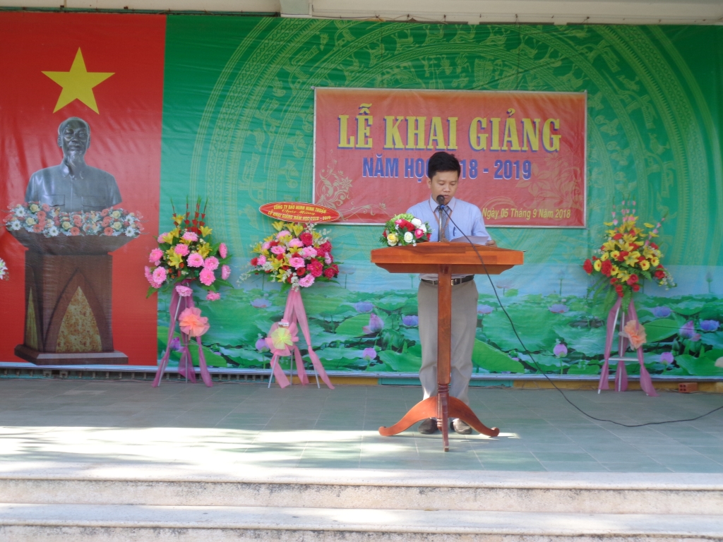 Lễ Khai giảng năm hoc 2018-2019