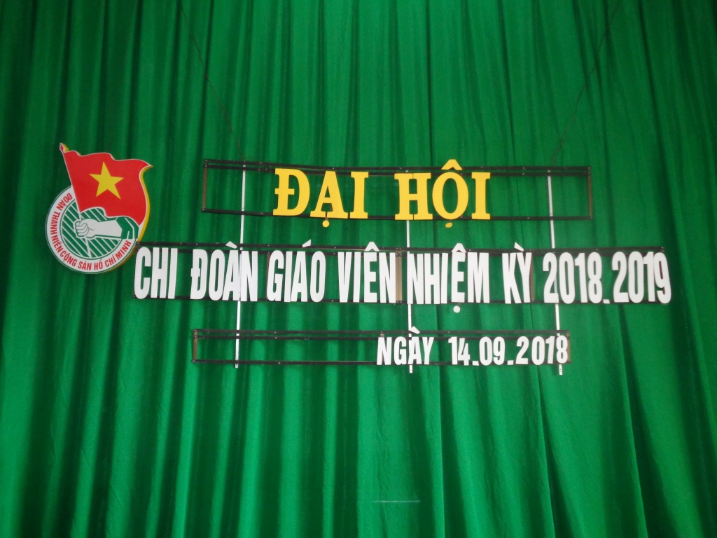 Đại hội Chi đoàn giáo viên nhiệm kỳ 2018-2019