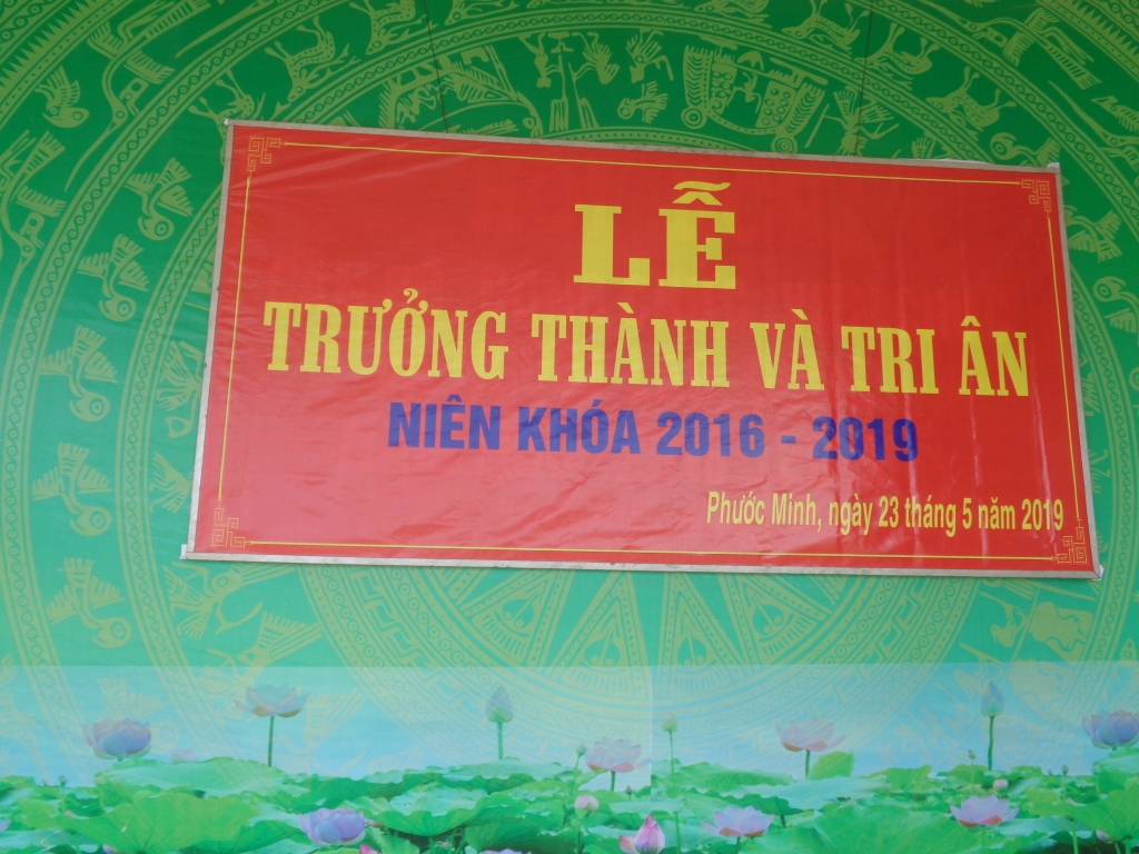 Lễ Trưởng thành và Tri ân niên khóa 2016-2019