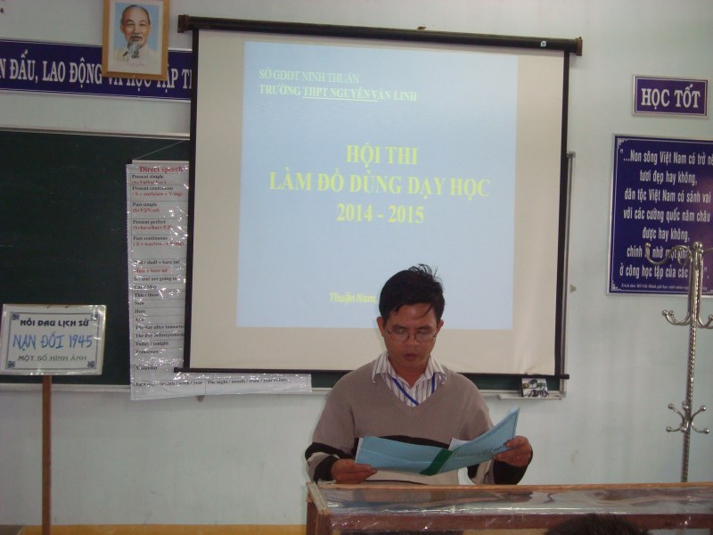 Hội thi Đồ dùng dạy học tự làm 2014-2015