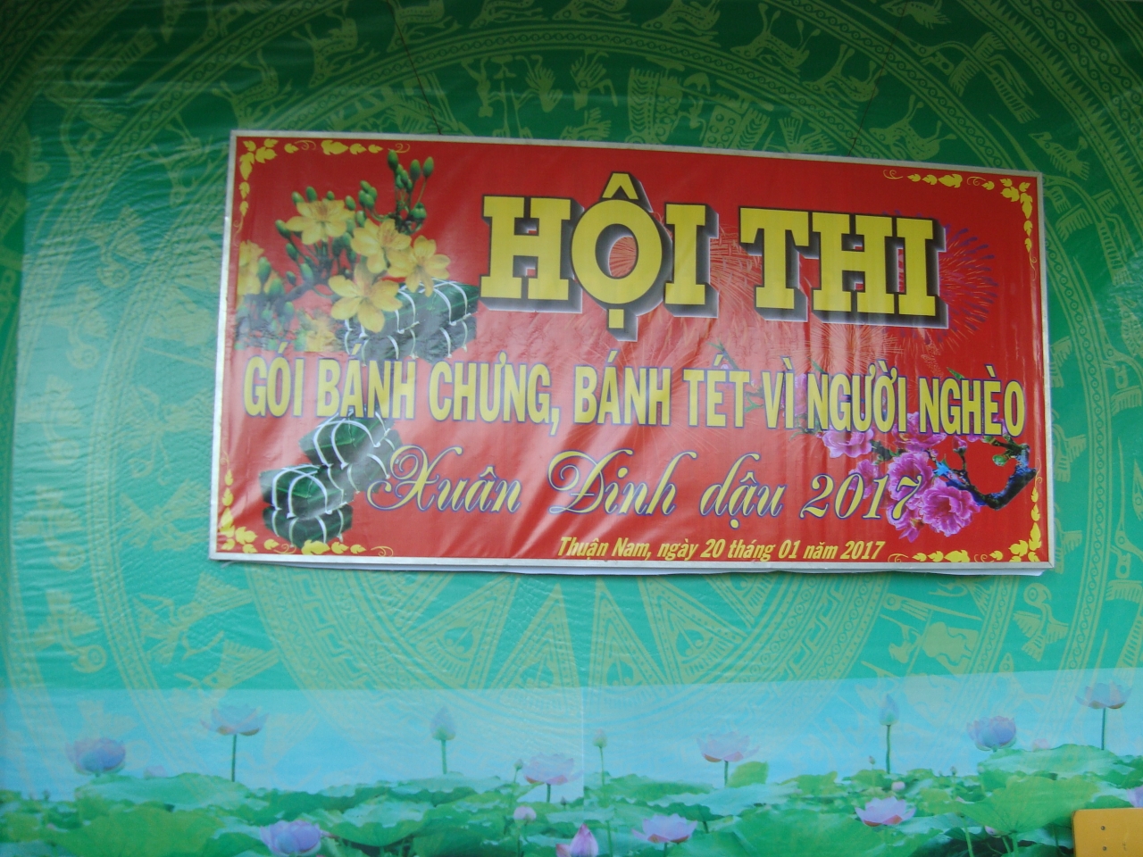 Hội thi Gói bánh chưng, bánh tét vì người nghèo Xuân Đinh Dậu 2017