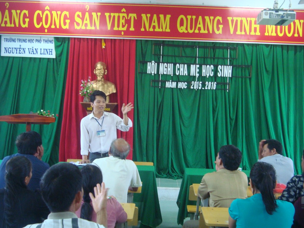 Hội nghị cha mẹ học sinh năm học 2015-2016