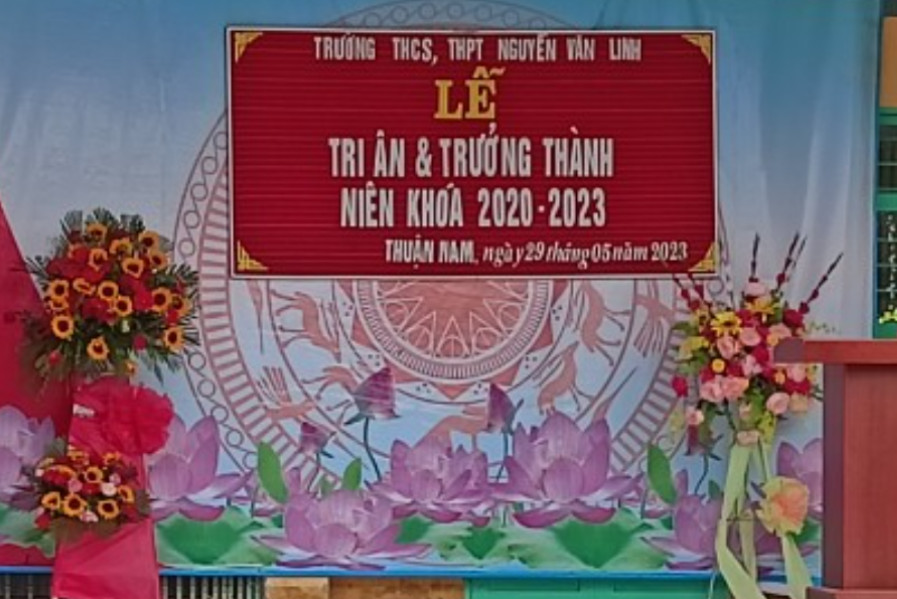 Lễ tri ân và trưởng thành học sinh niên khóa 2020-2023