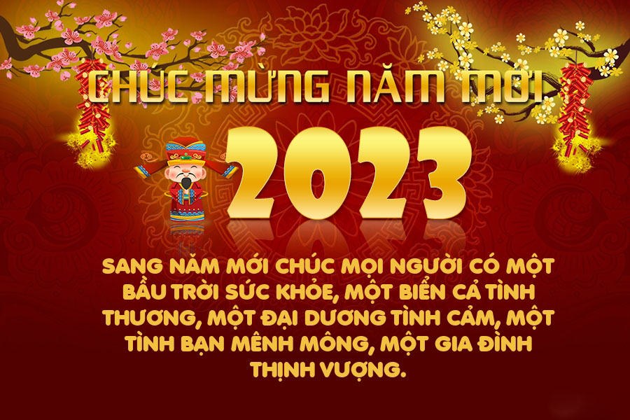 Chúc Tết năm mới Quý Mão 2023