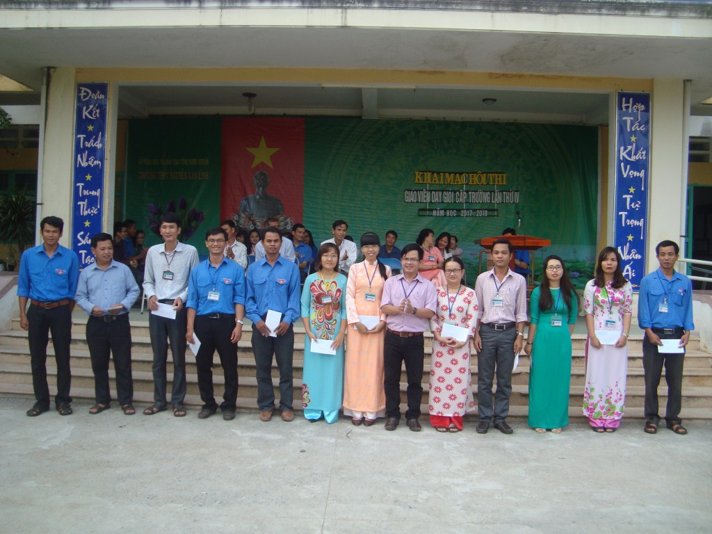 Khai mạc Hội thi GVDG cấp trường năm học 2017-2018