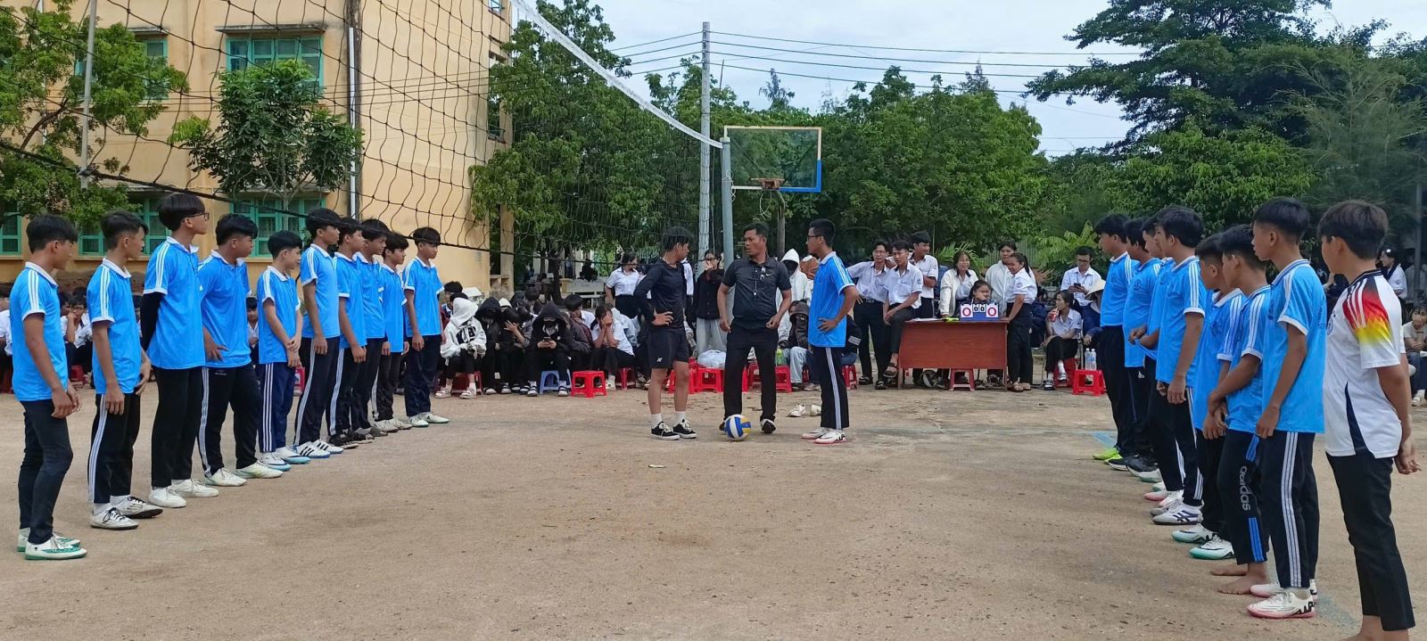 Kết quả Giải bóng chuyền cấp Trường năm 2025