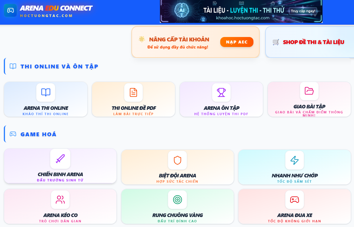 Web dạy học tương tác (hoctuongtac.com)