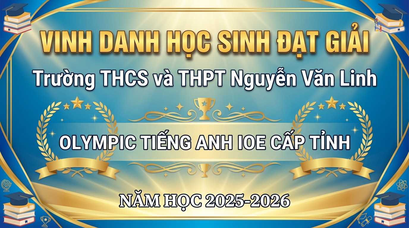 Tự hào học sinh đạt giải tại Cuộc thi IOE cấp tỉnh năm học 2025-2026